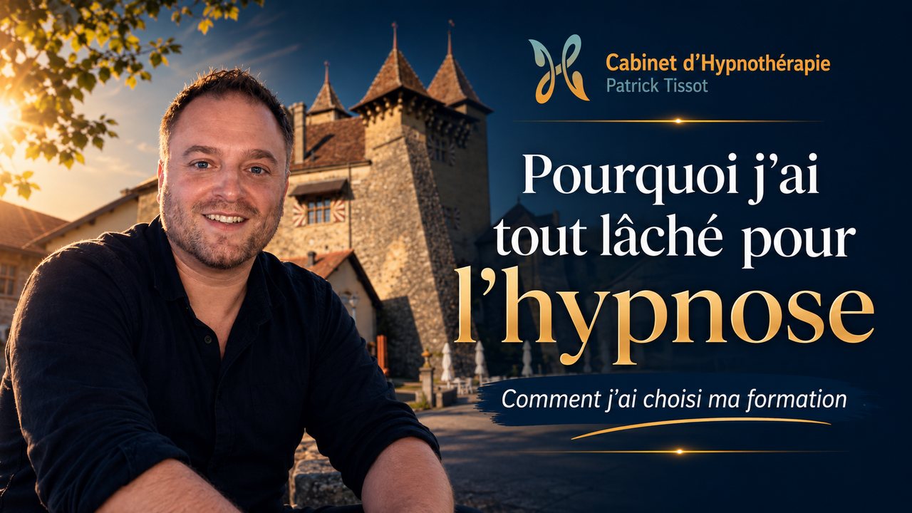 Patrick Tissot raconte son choix de formation en hypnose thérapeutique avec Denis Jaccard